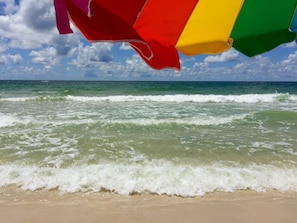 our subdivision's private beach
