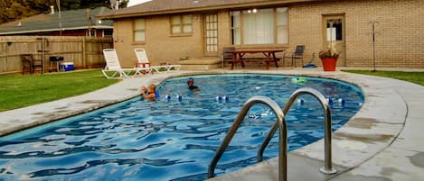 Summer use inground pool