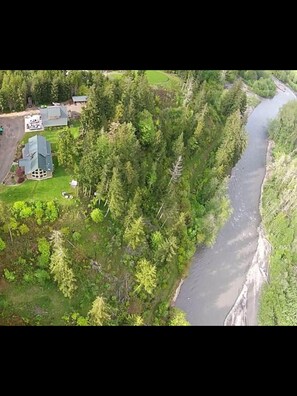 Arial View of the house & river