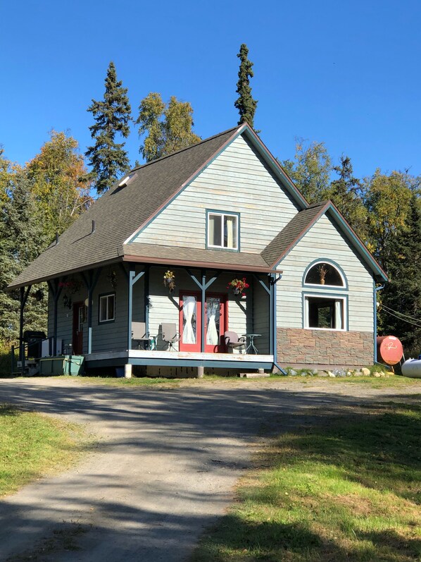 Front of the house