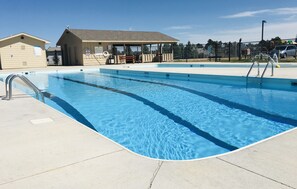 Fun times at the Pool Rec Area from Memorial Day to Labor Day!