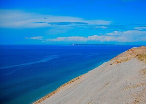 Near the world renowned Sleeping Bear sand dunes. Truly breath-taking. Must see.