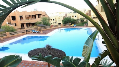 Comfortable apartment in a residence with 5 swimming pools and free WIFI!