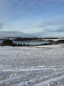 Beautifully restored farm cottage located on stunning deer farm near Edinburgh