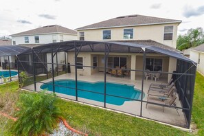 The Swimming Pool and deck area