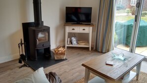 Lounge and Log Burner