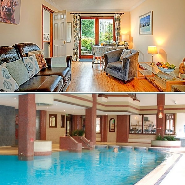 Free access to the Spa, hot tub, swimming pool, sauna, steam room, gym