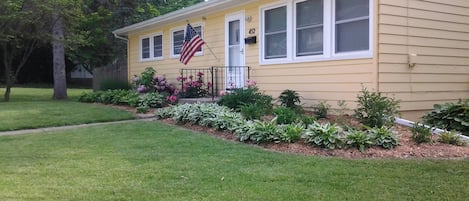 Front of the house