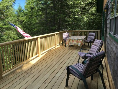 Serene Lakefront Cabin on Beautiful Spring Fed Pond - Close to Acadia and MDI