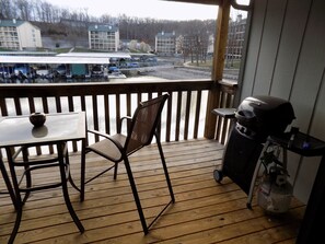 BBQ right on the deck