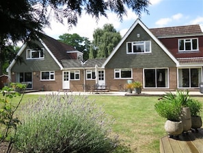 House listed is on the right, sharing a garden with the house on the left.  