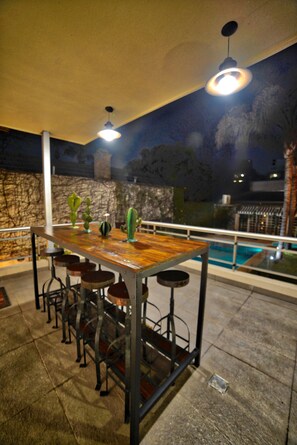 Restaurante al aire libre