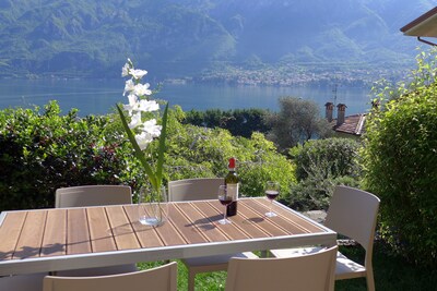Outside table in the patio