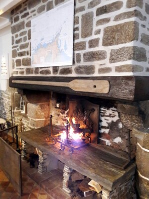 Une belle flambée pour réchauffer les soirées fraîches