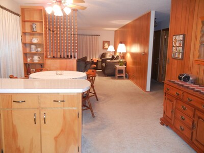 Three bedroom fully furnished home in small-town Northeast Iowa