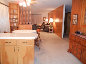 Open floor plan of the main floor allows for great conversations