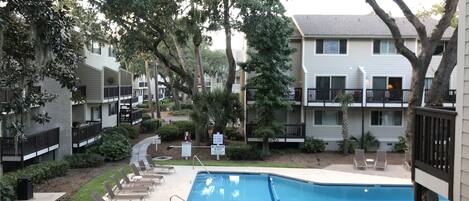 Community Pool- View from Balcony 