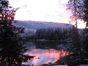 Frosty head of Okeover Inlet