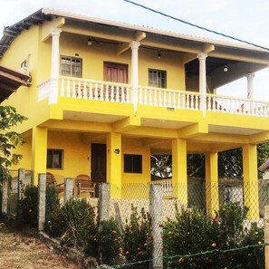 The entire house with beach views.