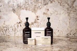 Lather Bathroom Amenities