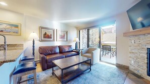 Living Room with Sofa Sleeper