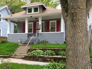 Street view of the house