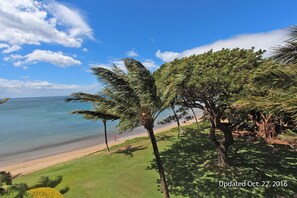 View from the lanai balcony, updated October 2016.