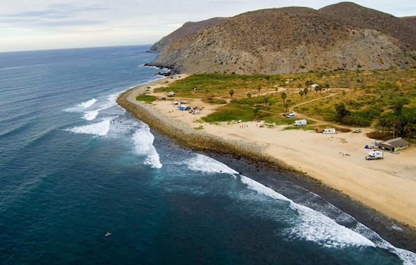 The 3Br Guest House sets in front of Playa Pescadero!