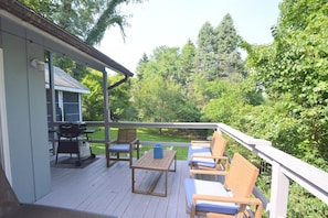 Surrounded wooded setting