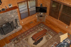 Living room on main level