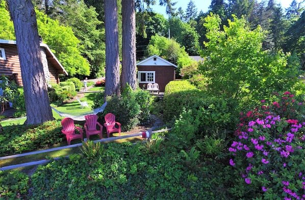 BBQ on your deck or enjoy the beachside campfire area.