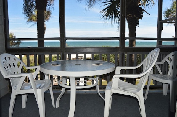 Breathtaking view from your private screened in balcony!!!
