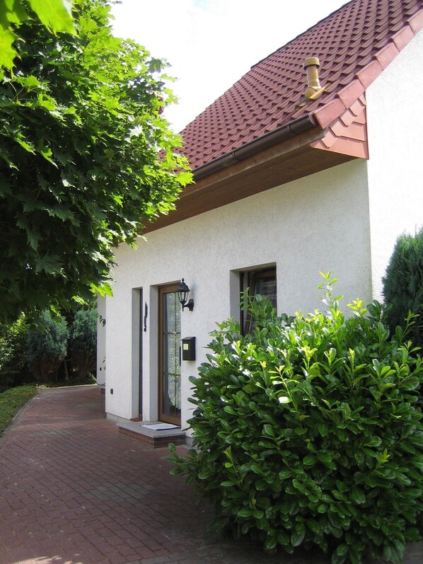 Eingang Ferienhaus Lerchenstr. 1a