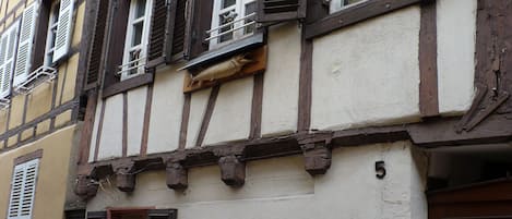 Façade de la maison typich