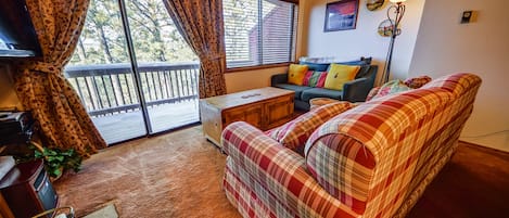 MY FAVORITE HANGOUT SPOT Balcony view of Wheeler Peak Sleeper Sofa Queen Size