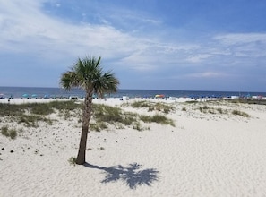 Perfect area for kids to play in sand