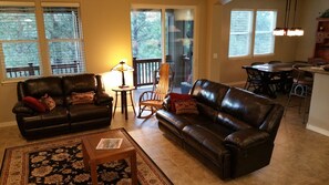 Great Room with dining room in background