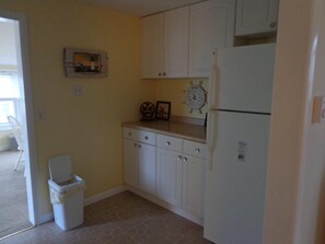 One Side of Galley Kitchen
