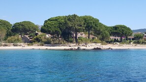 Villa vue de la mer