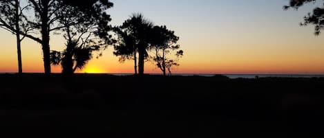 Sunrise from our patio