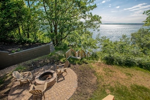 Firepit with a view