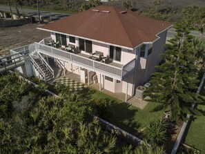 Large beach front private home.