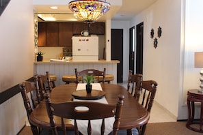 Dining Table and Kitchen