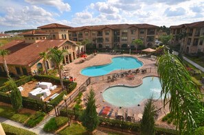 Clubhouse and main pool area