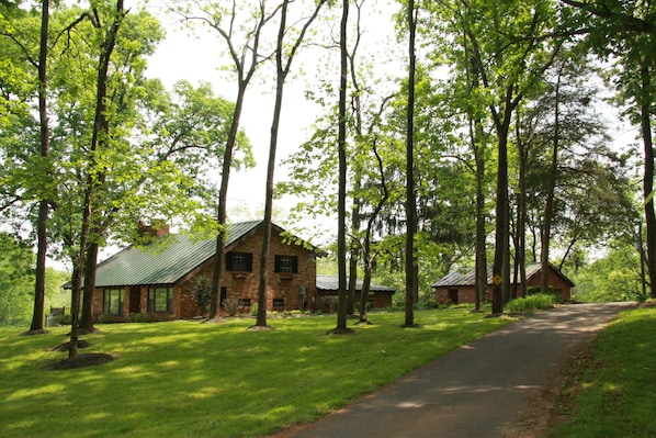 View of the Cottage in the summertime.