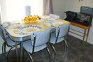 Kitchen nook. Seats 4