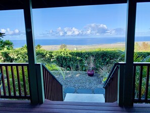 Incredible view from cottage lanai and the sunsets are awesome too!