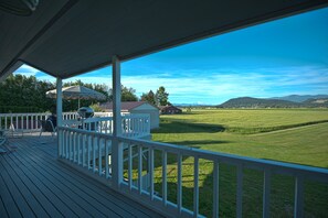 View from upstairs deck facing NE