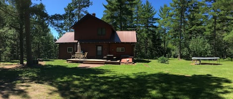 Front of home, camera is facing west