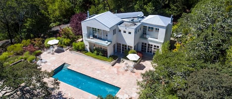 Ariel View of House